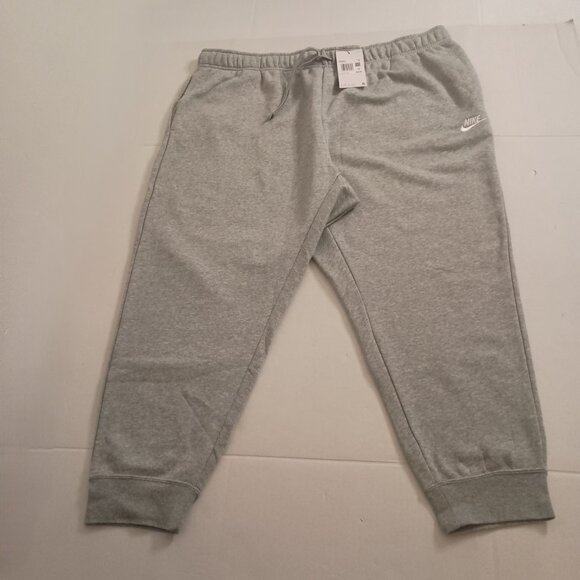 Nike Athleisure Gray Sweatsuit Hoodie and Mid-Rise Jogger Pants Women’s 2X NWT - Picture 9 of 13